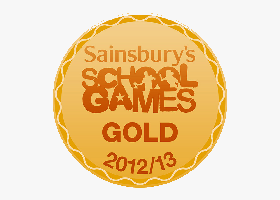 Gold School Games Mark, Transparent Clipart