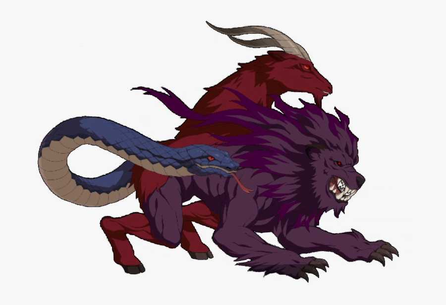 Transparent Chimera Clipart - Chimera Transparent Background, Transparent Clipart