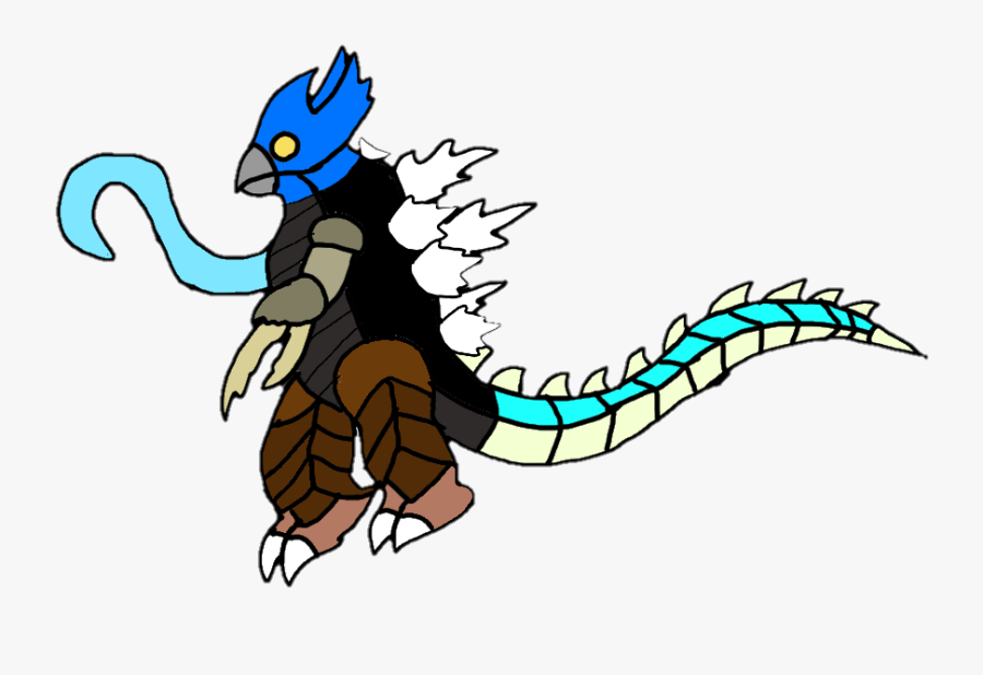 Anagora Is A Mutant Chimera Kaiju Created By Toho And - Cartoon, Transparent Clipart