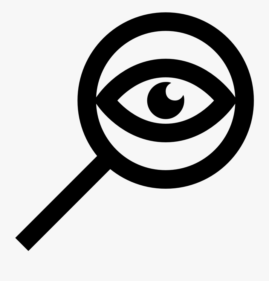 Influence Solutions Why Engage - Magnifying Glass With Eye Png, Transparent Clipart
