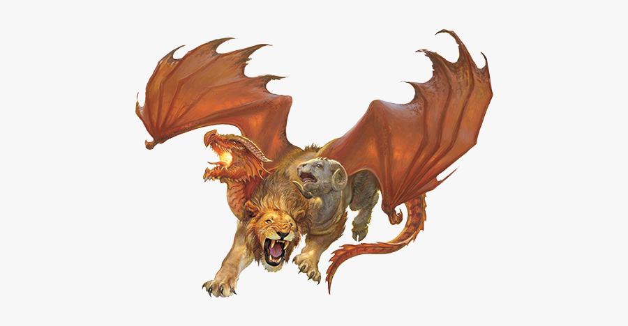 Chimera Png Transparent Images - Chimera Dnd, Transparent Clipart