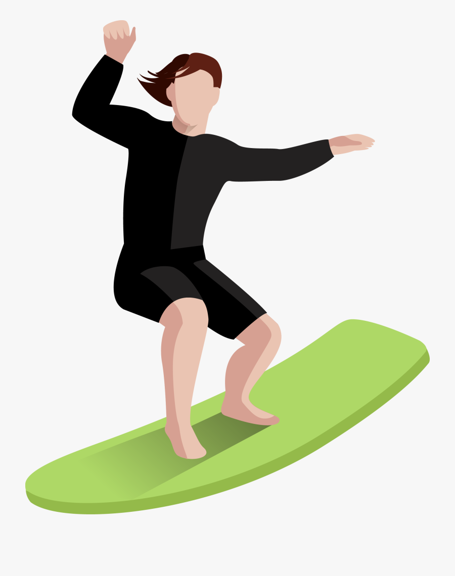 Skiing Clipart Water Ski - 衝浪 素材, Transparent Clipart