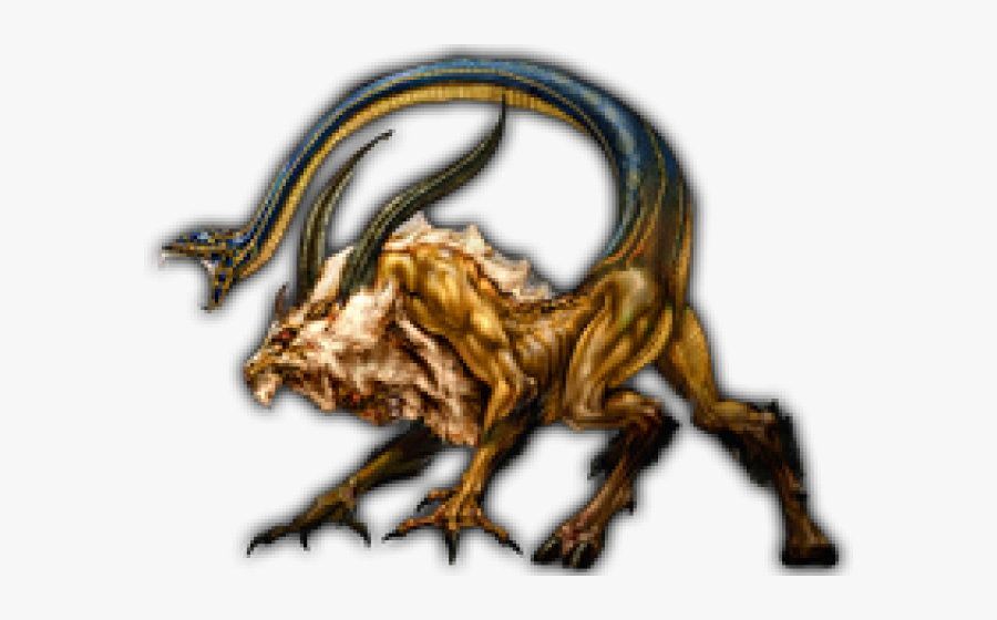 Chimera Png Transparent Images - Half Lion Half Eagle Half Snake, Transparent Clipart