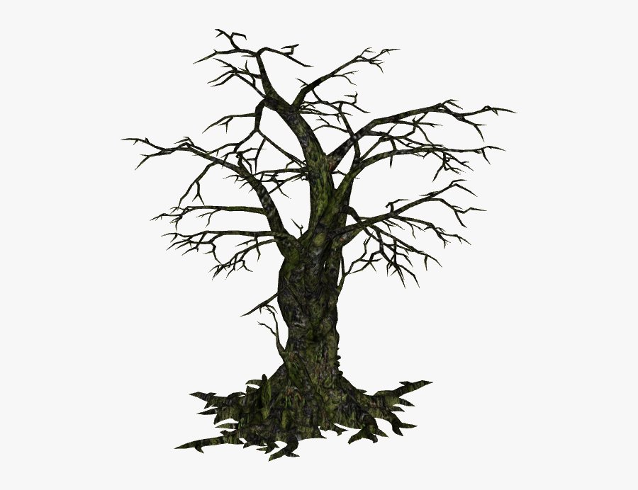 Transparent Dead Tree Png - Transparent Creepy Tree Png, Transparent Clipart
