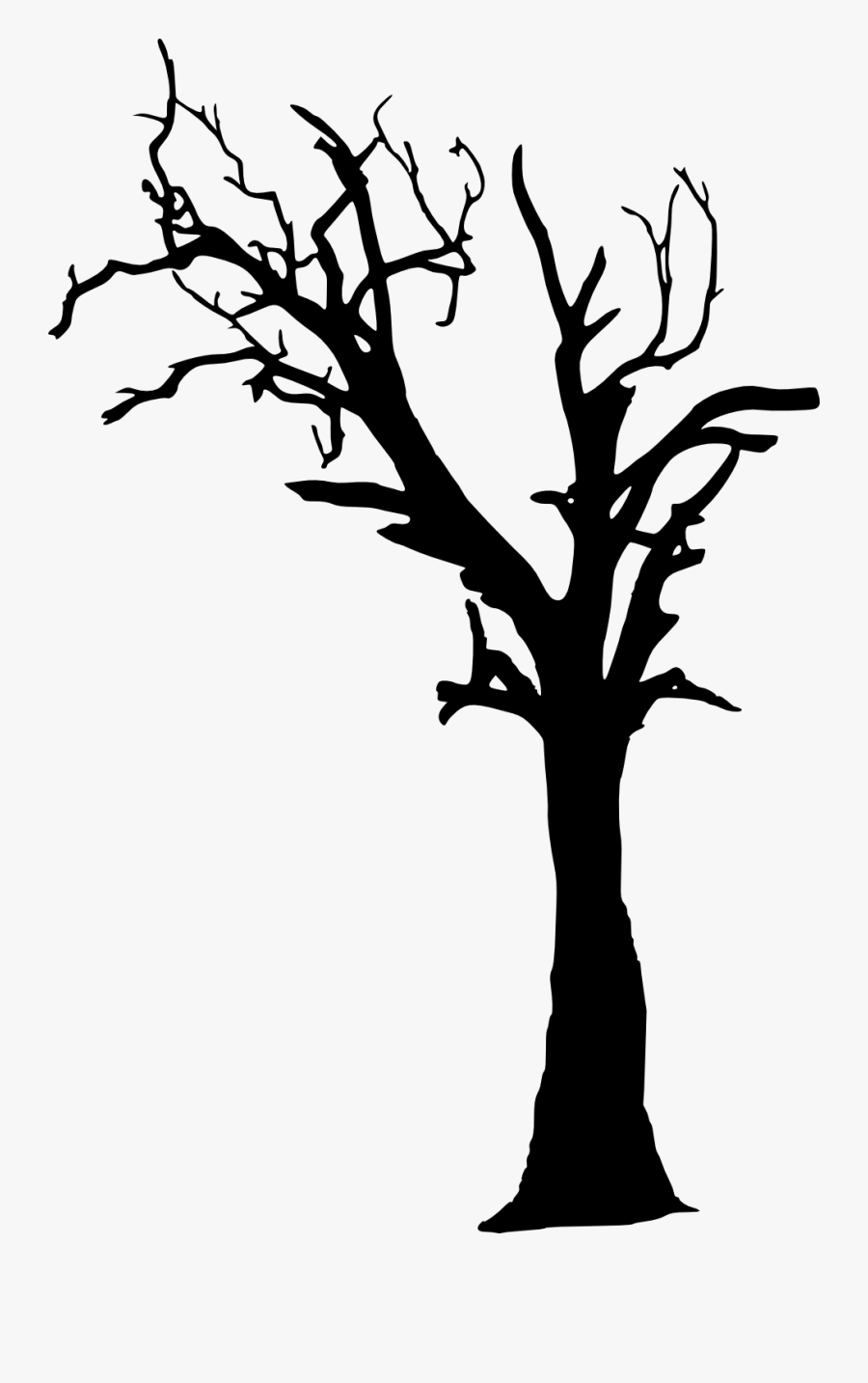 Dead Tree Png Black, Transparent Clipart