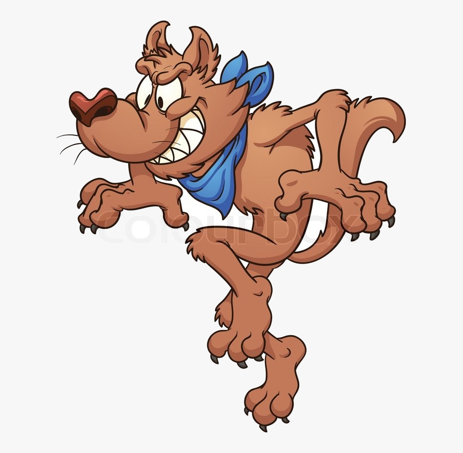 Wolf X Collection Of Fairy Tale Clipart High Quality - Cartoon Big Bad Wolf Transparent, Transparent Clipart