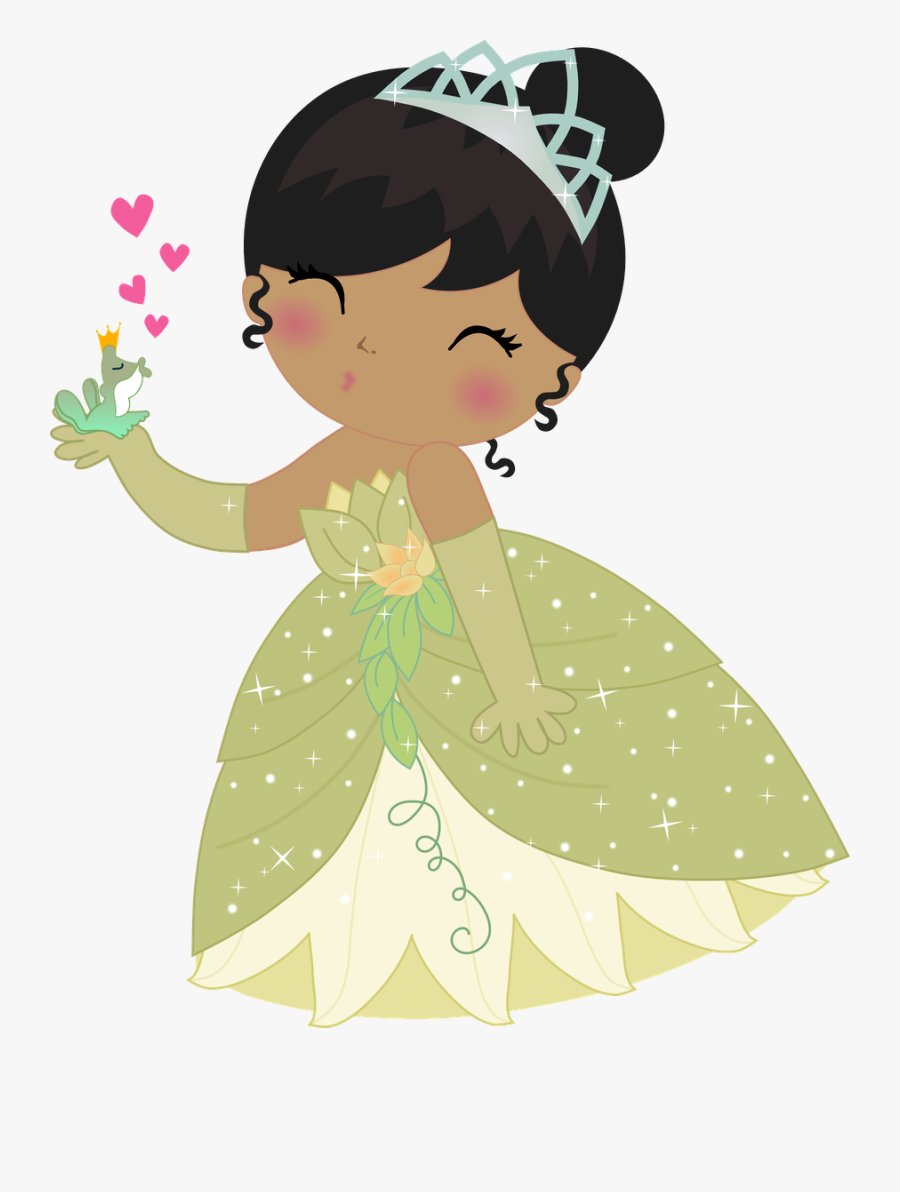 Fairies Clipart Princess And Frog - Disney Princess Dolls Clipart, Transparent Clipart