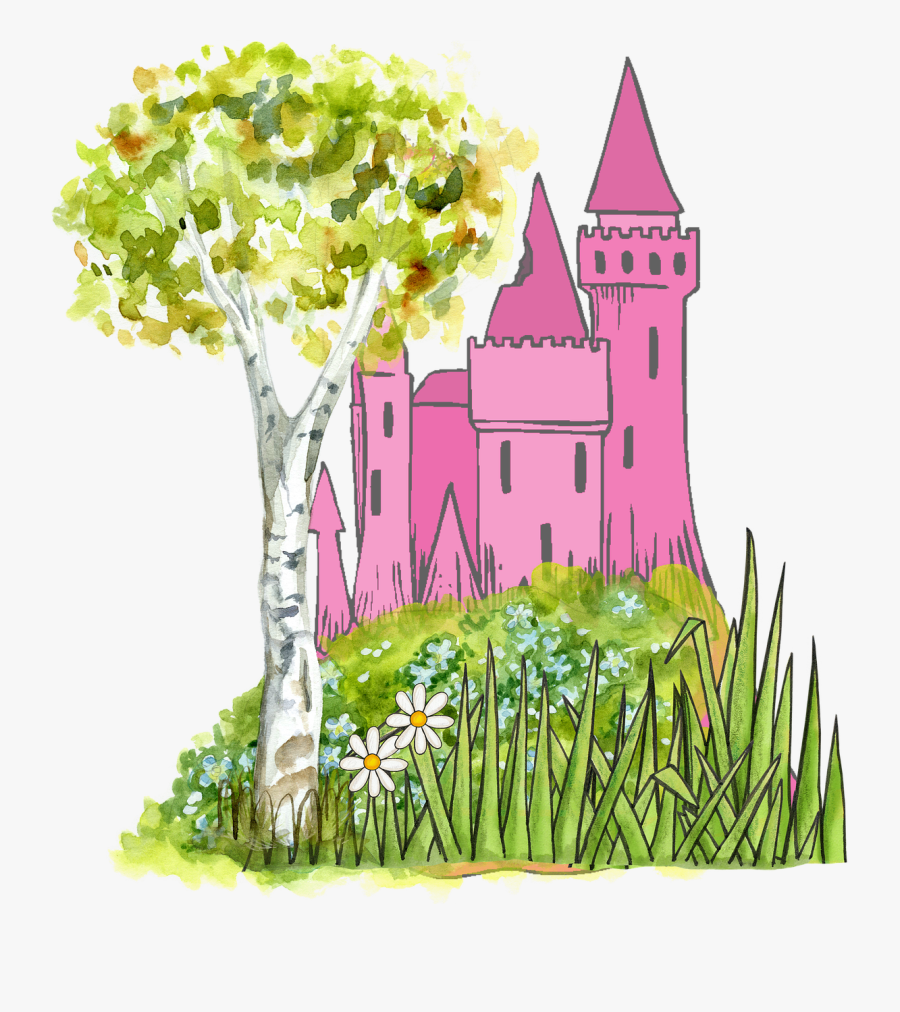 Free Photo Land Graphic - Princess Castle In Fairyland, Transparent Clipart