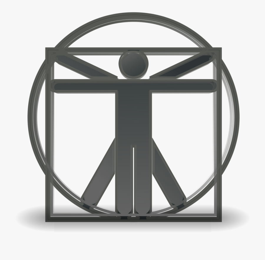 Vitruvian Man, Transparent Clipart
