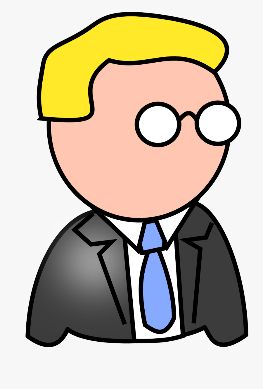 Man Clipart Simple - Cliparts Businessman, Transparent Clipart