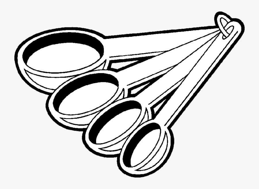 Measuring Spoons Clip Art, Transparent Clipart