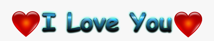 I Love You Heart Png Images - Heart, Transparent Clipart