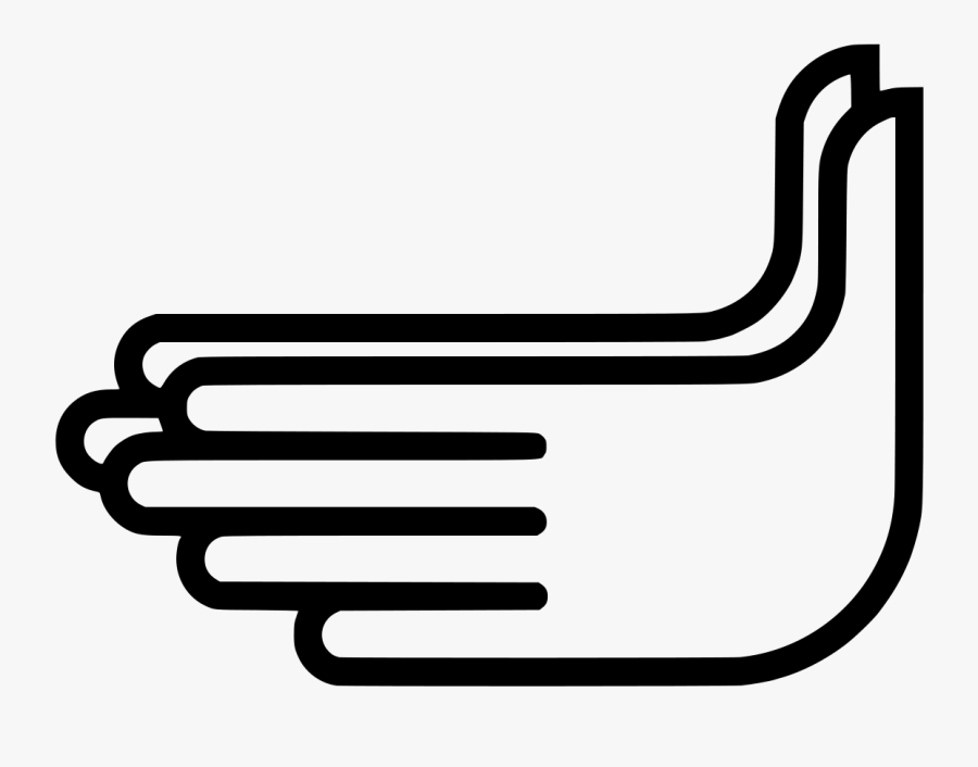 File - Hand-prayer - Svg - Hand, Transparent Clipart