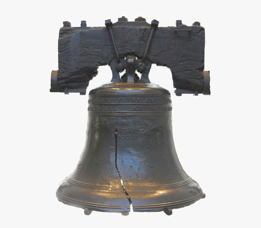 Clip Art Independence Hall Classic United - Liberty Bell No Background, Transparent Clipart