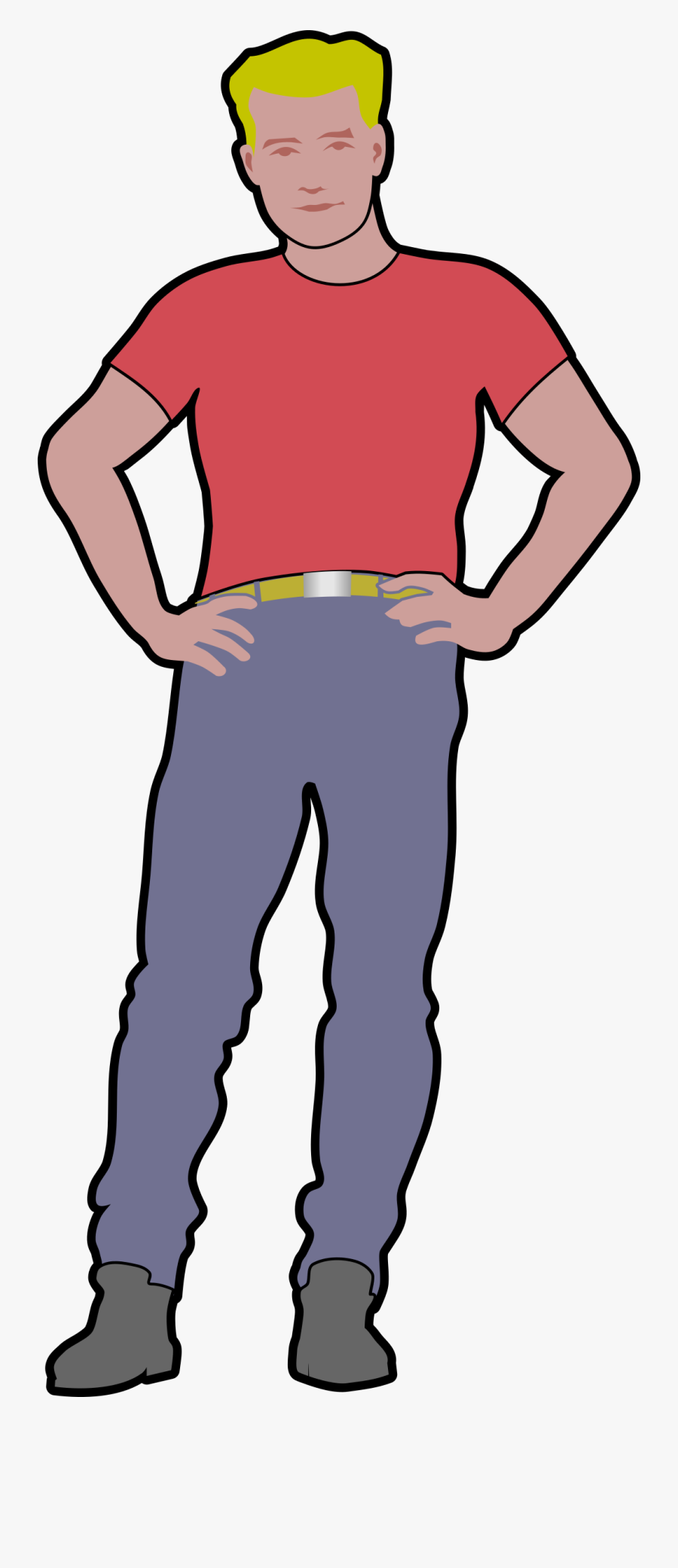 Guy Outline Clipart , Png Download - Clipart Guy, Transparent Clipart