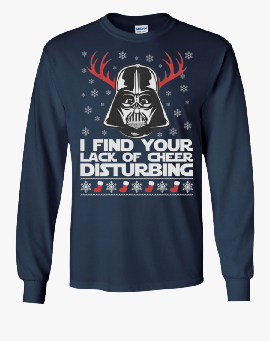 Transparent Damage Clipart - Find Your Lack Of Cheer Disturbing Sweater, Transparent Clipart
