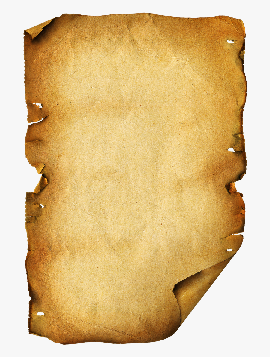 Brown Bag Scroll - Parşömen Png, Transparent Clipart