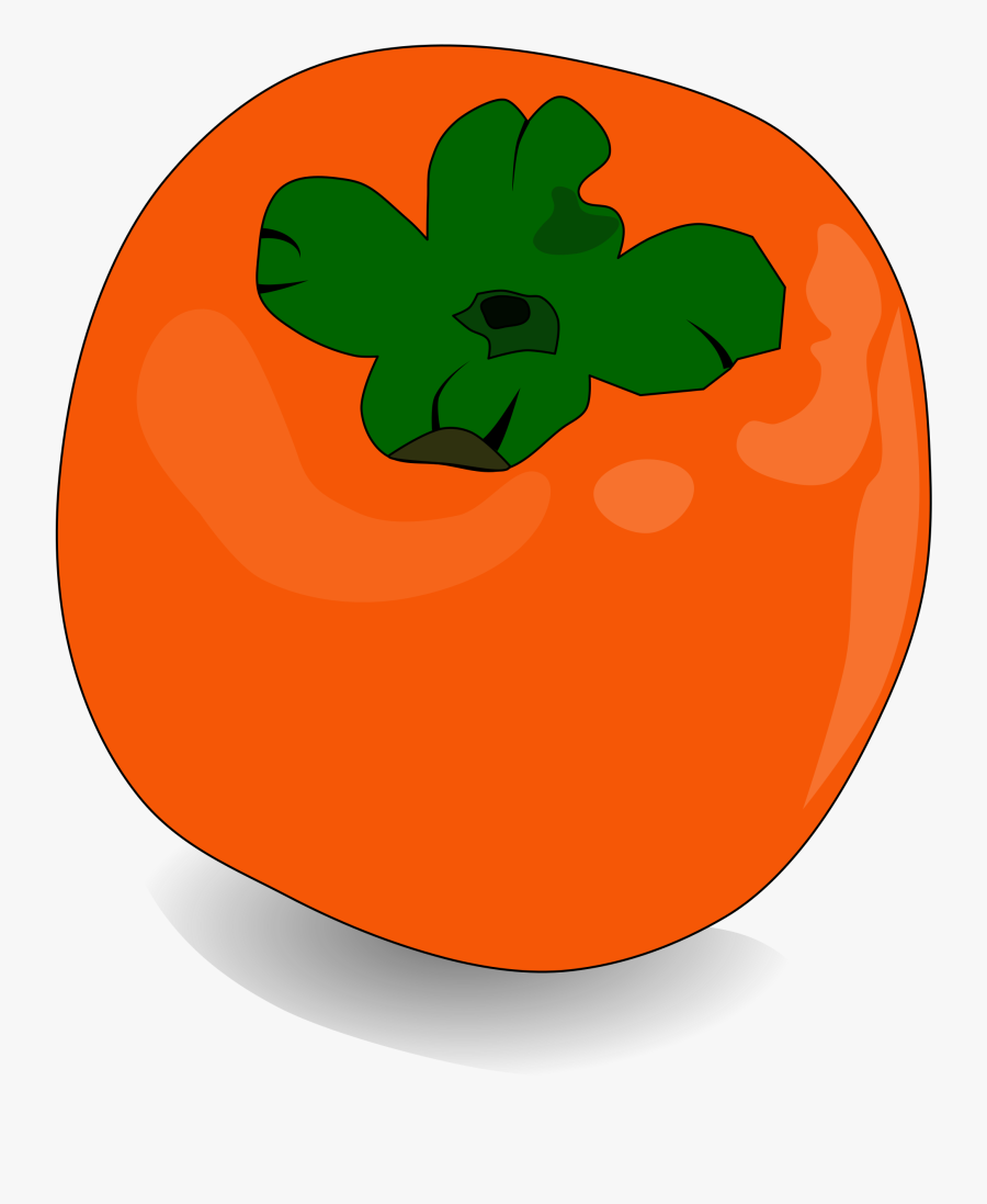 Persimmon, Fruit, Orange, Sweet, Fresh, Healthy - Persimmon Clipart, Transparent Clipart