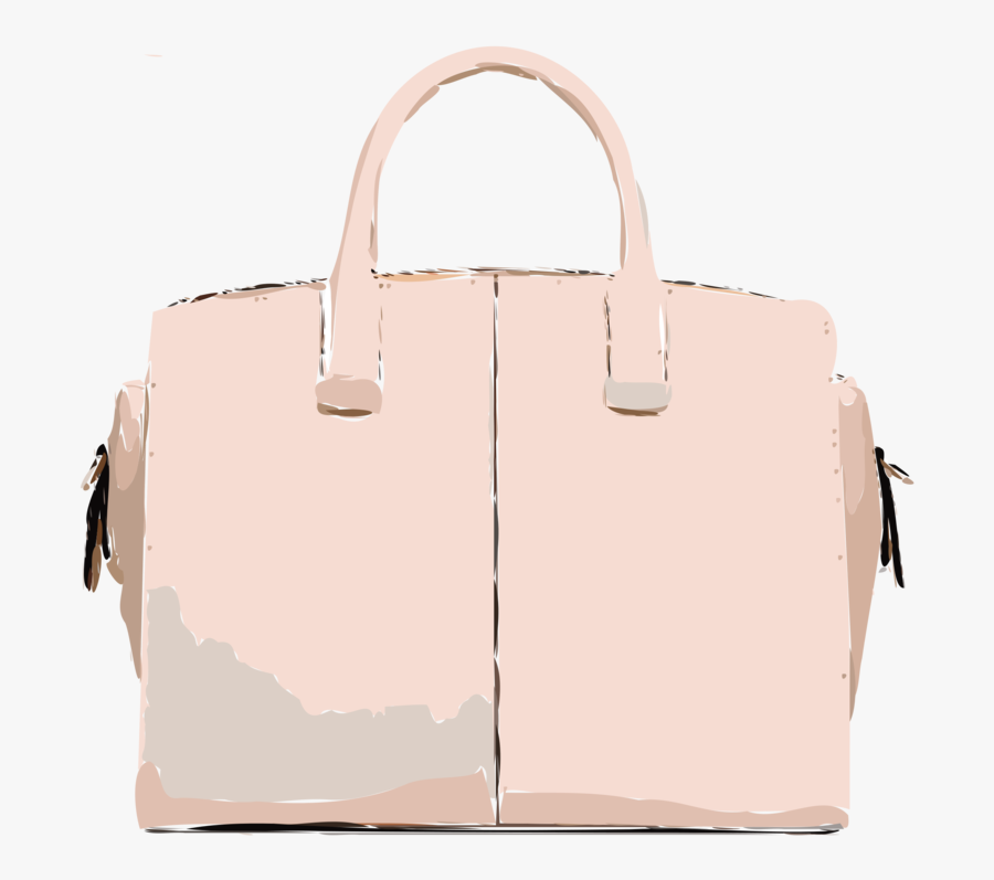 Pink,brown,peach - Briefcase, Transparent Clipart