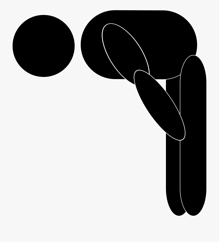 Person Bowing Down Clipart, Transparent Clipart