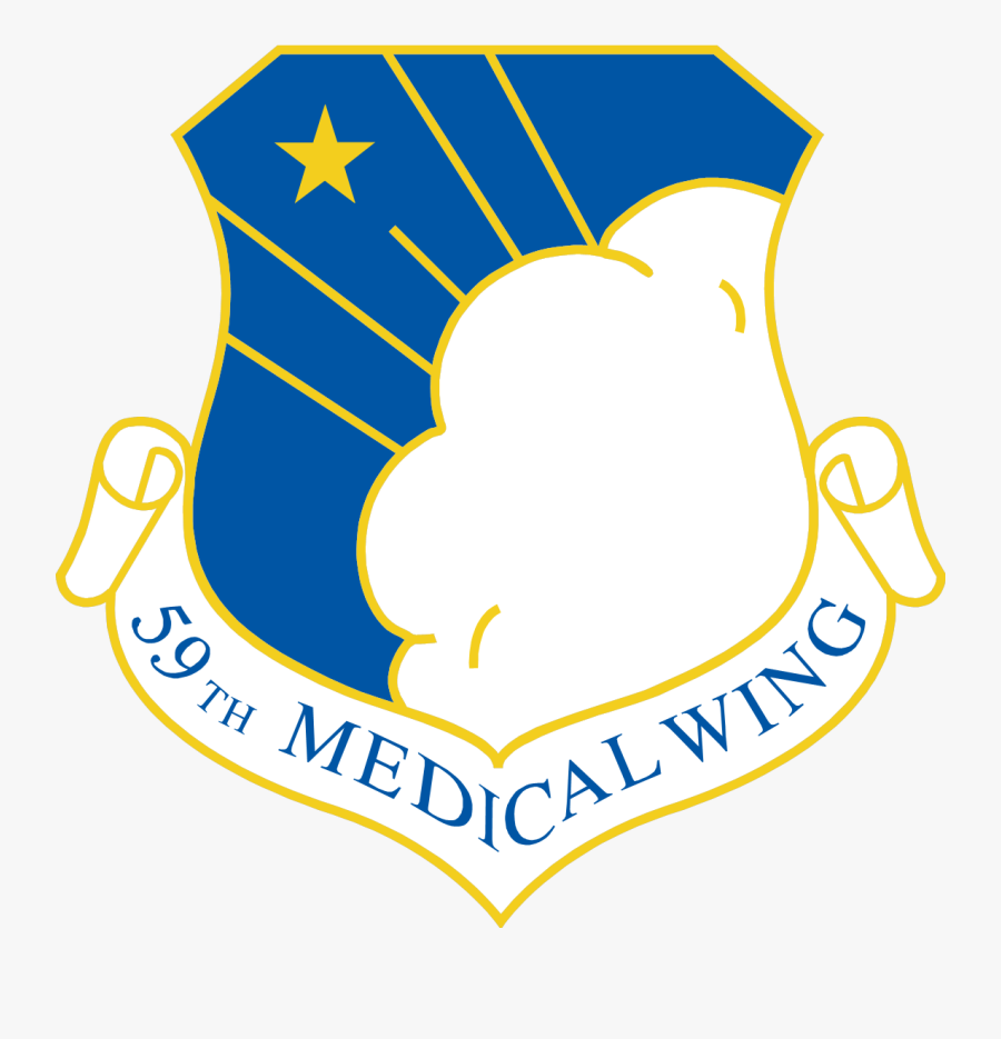 59th Medical Wing Shield - 59th Medical Wing, Transparent Clipart