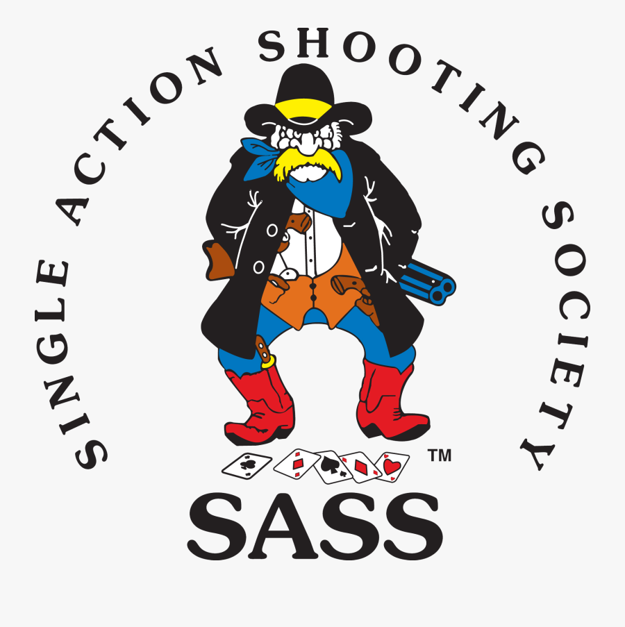 Single Action Shooting Society Logo, Transparent Clipart