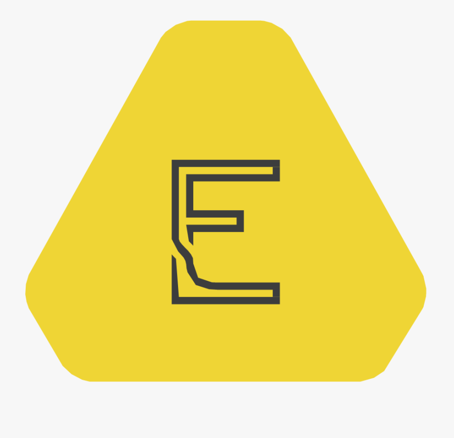 Letter E Icon, Transparent Clipart