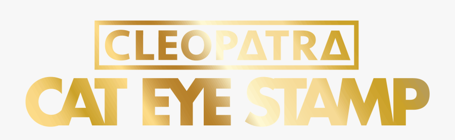 Cleopatra Cat Eye Stamp Poster - Poster, Transparent Clipart