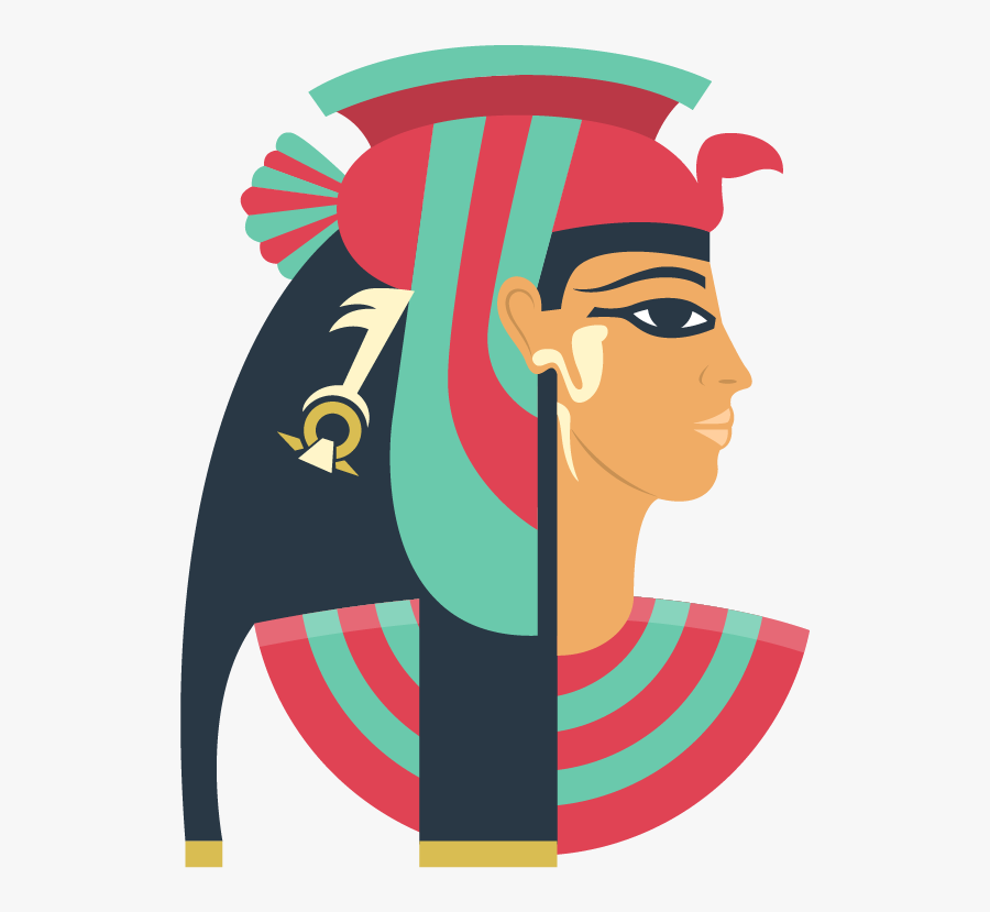 Egyptian Clipart Egyptian Dynasty - Cleopatra Vii, Transparent Clipart