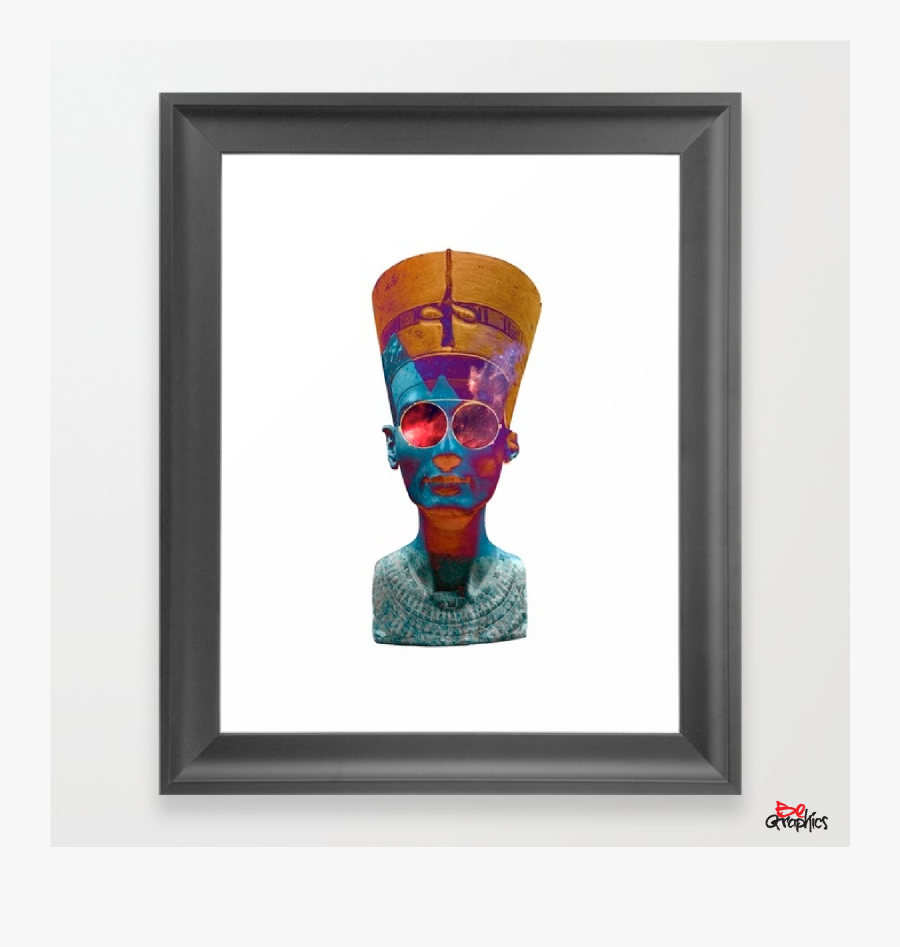 Collection Of Free Nefertiti Drawing Egyptian Download - Modern Art, Transparent Clipart