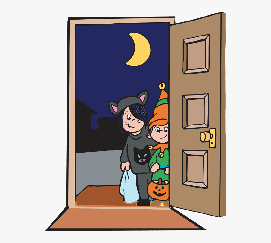 Halloween Kids - - Trick Or Treaters Clipart, Transparent Clipart