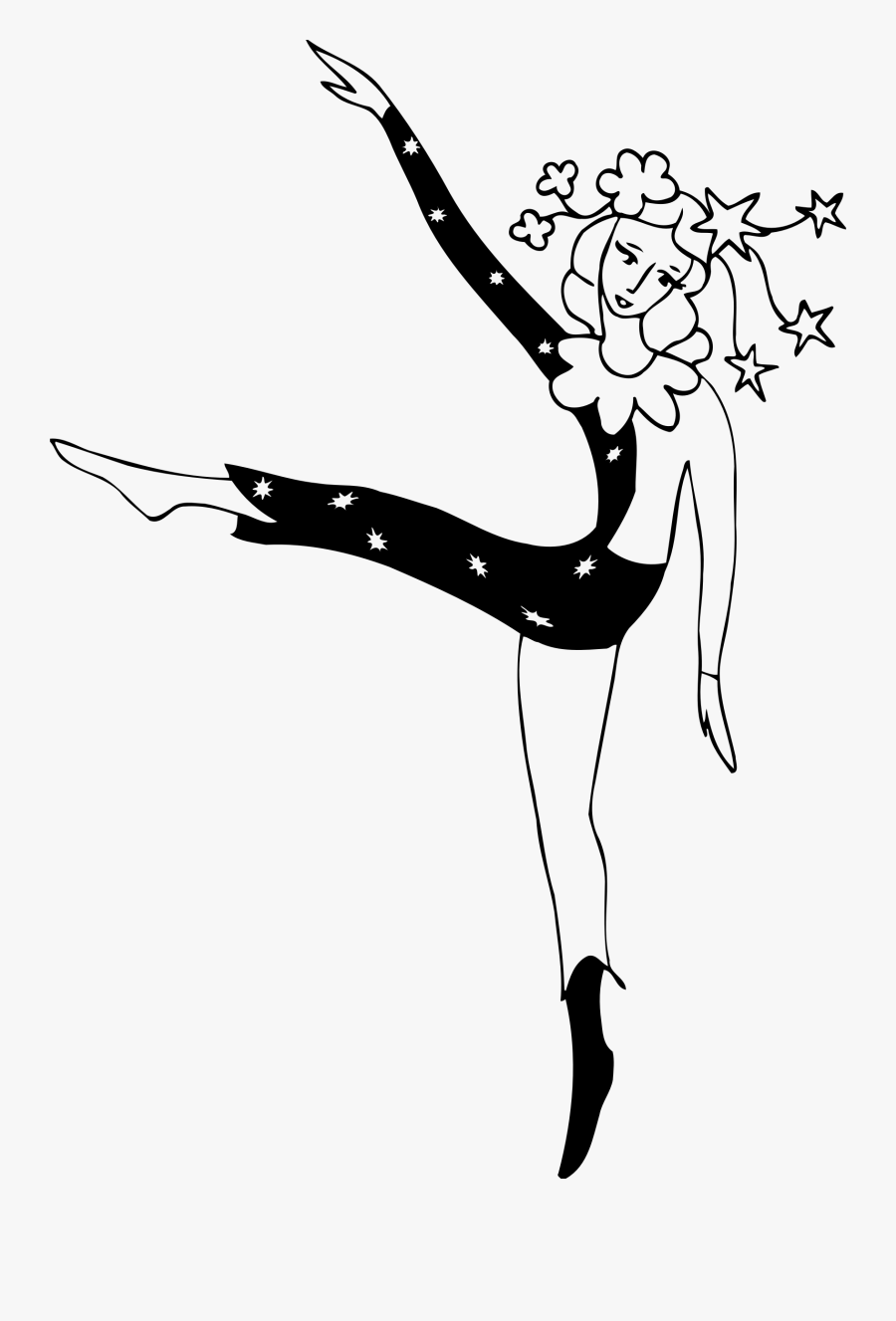 This Free Icons Png Design Of Dancer 23 Line Drawing - Dance, Transparent Clipart