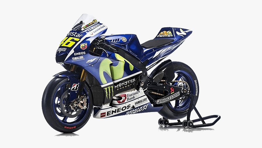 Motogp Clipart Race Motorbike - Yamaha R1 Monster Energy, Transparent Clipart