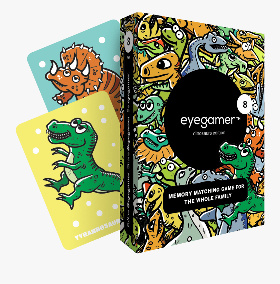 Eyegamer Level 8 Dinosaurus - Cartoon, Transparent Clipart