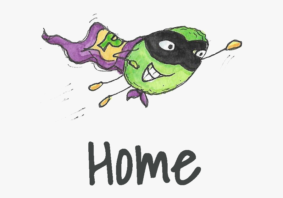 Flying Potato - Cartoon, Transparent Clipart