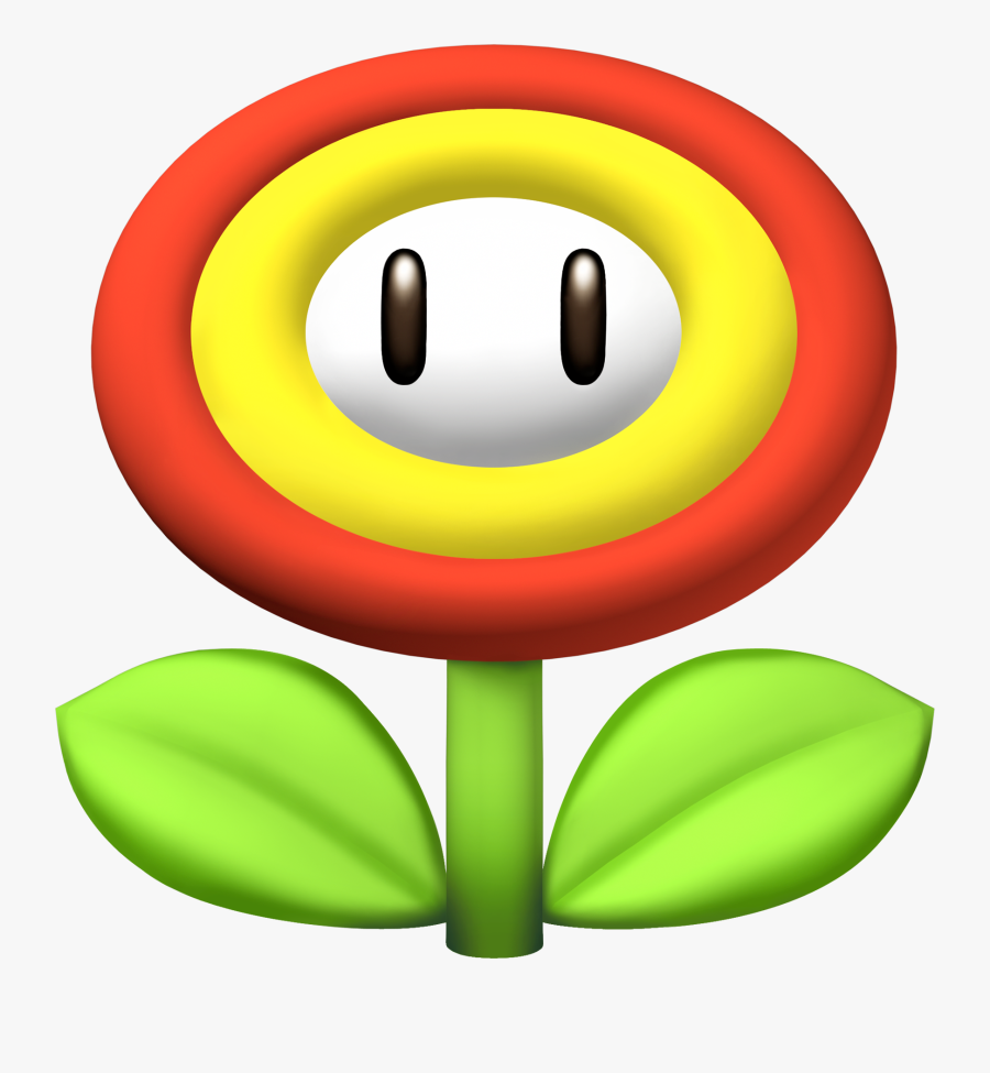 Mario Kart Racing Wiki - Super Mario Fire Flower, Transparent Clipart
