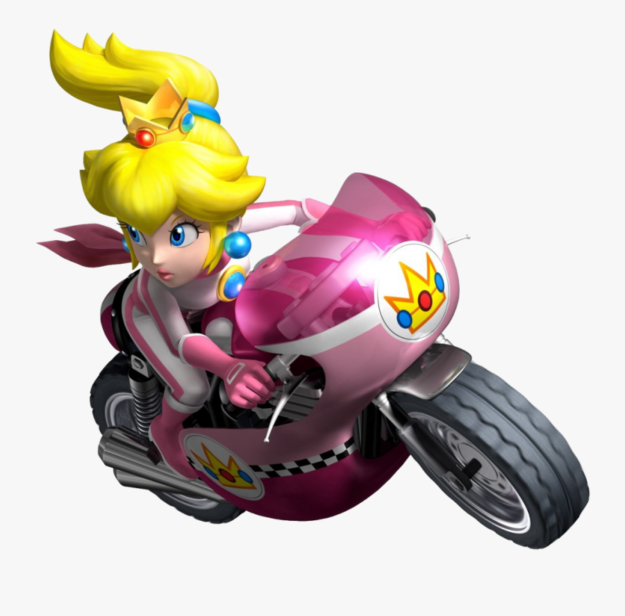 Transparent Mario Cart Clipart - Mario Kart Wii Peach Png , Free