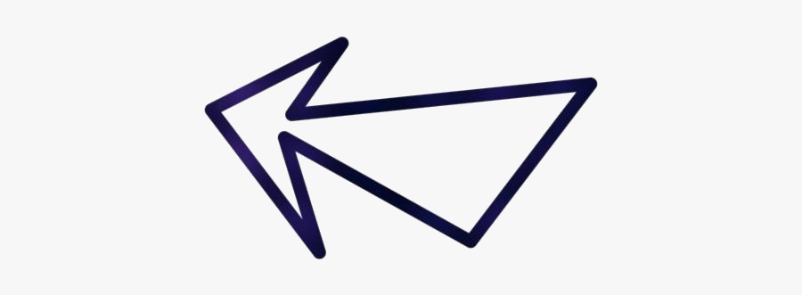 Arrow Png Pencil - Triangle, Transparent Clipart