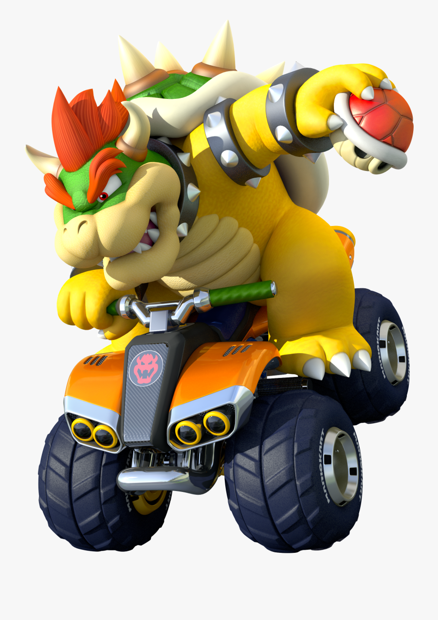 Mario Kart 8 Png - Mario Kart 8 Deluxe Bowser, Transparent Clipart