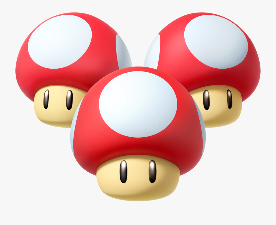 Mk8item2 - Mushroom Mario Kart Items, Transparent Clipart