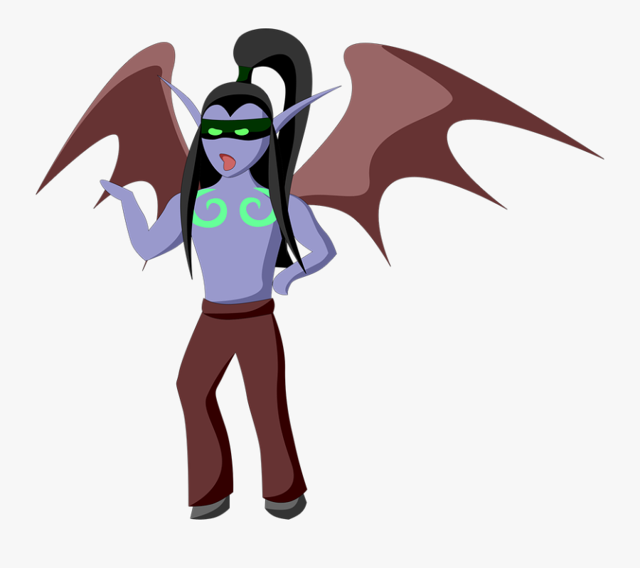 Elf, Fantasy, Daemon - Elf, Transparent Clipart