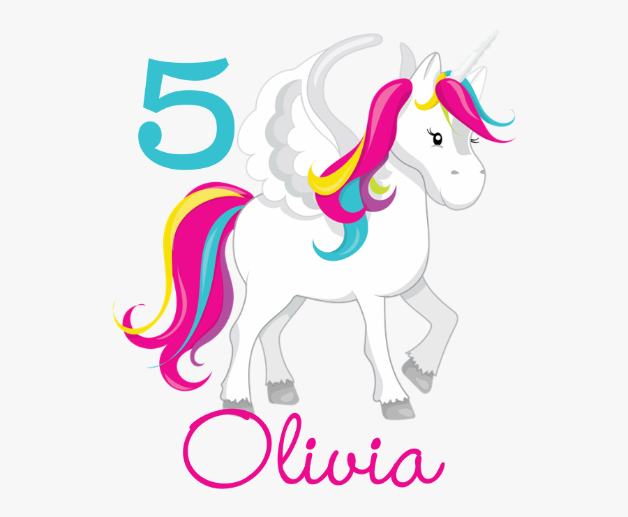 Unicorn Birthday T-shirt - Free Unicorn Printable Activity, Transparent Clipart