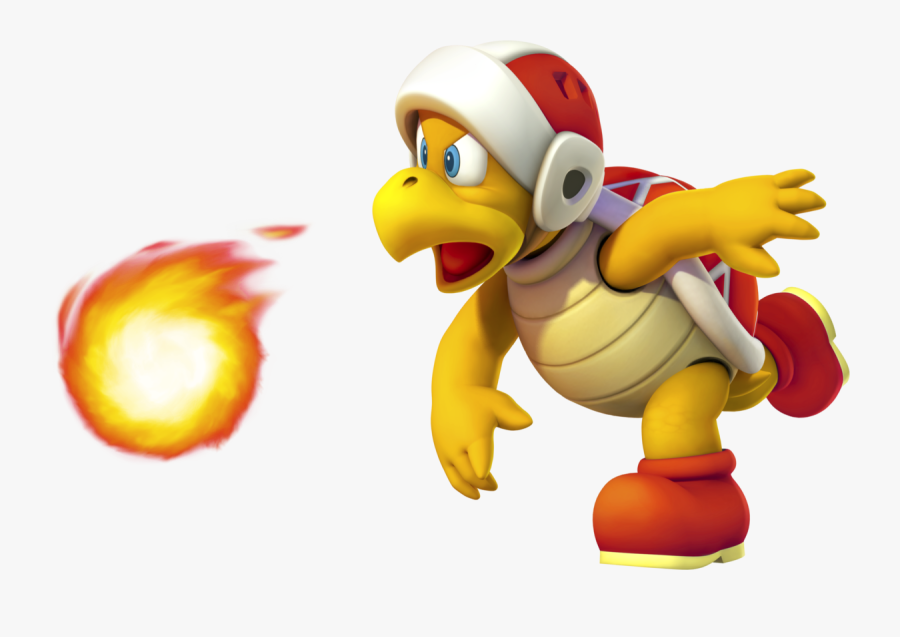 Mario Odyssey Fire Bro, Transparent Clipart