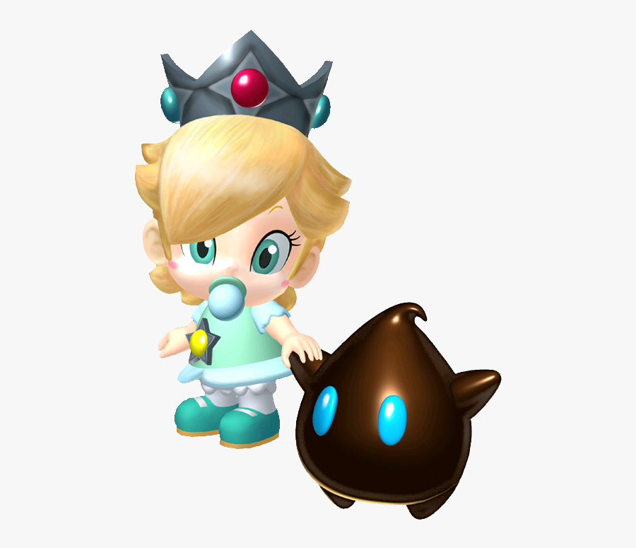 Super Mario Bros - Baby Rosalina From Mario, Transparent Clipart