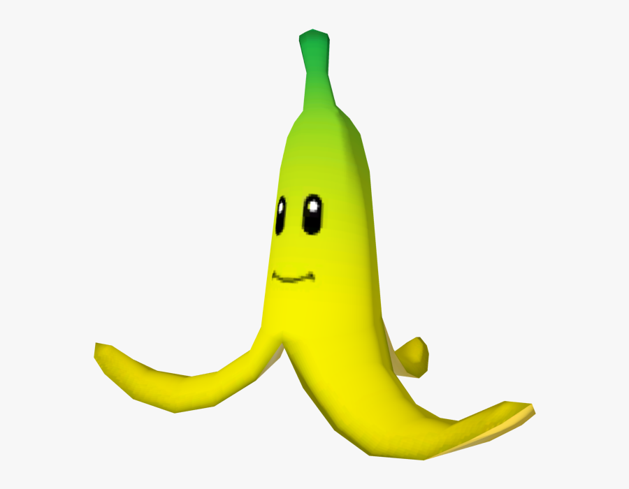Bananas Transparent Mario Kart - Mario Kart 8 Banana Peel, Transparent Clipart