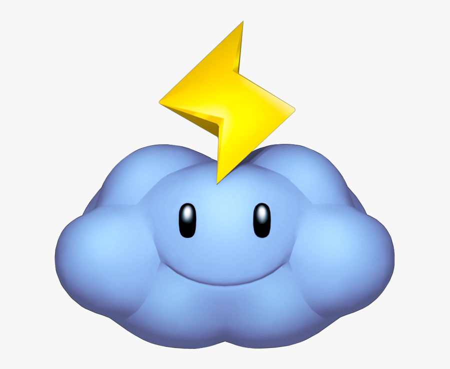 Transparent Zap Clipart - Mario Kart Wii Items, Transparent Clipart
