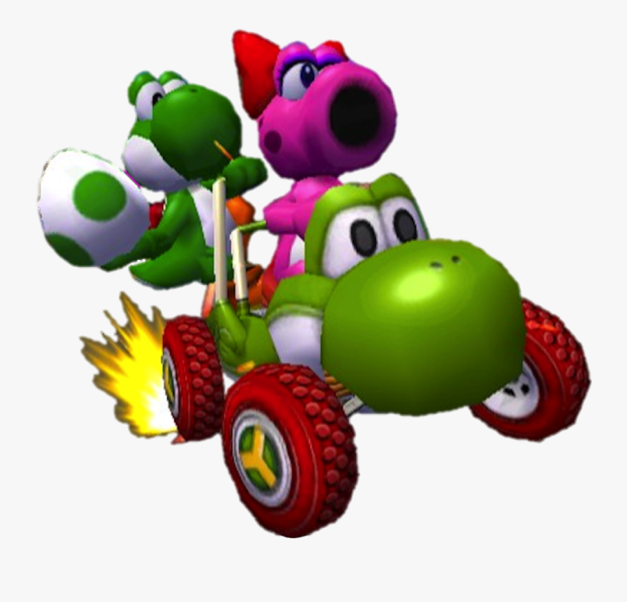 Yoshi Mario Kart Png - Yoshi Kart Double Dash, Transparent Clipart