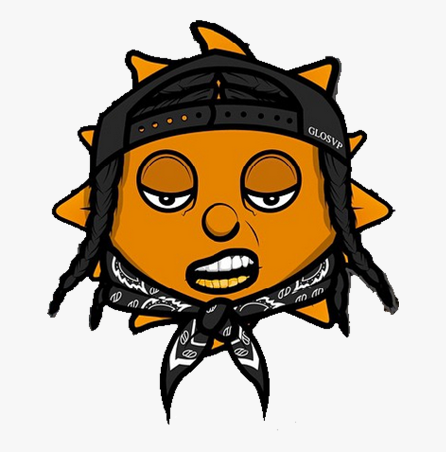 Logo Glo Gang Characters Clipart , Png Download - Asap Rocky Glo Gang, Transparent Clipart