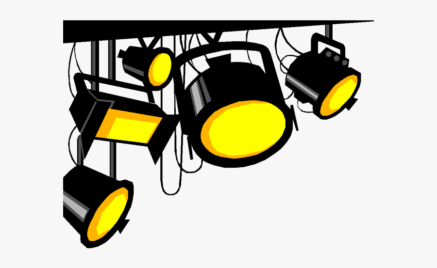 Transparent Lights Camera Action, Transparent Clipart