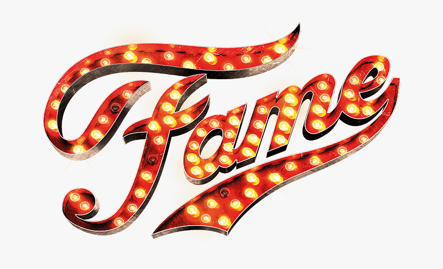 Fame Musical Logo, Transparent Clipart